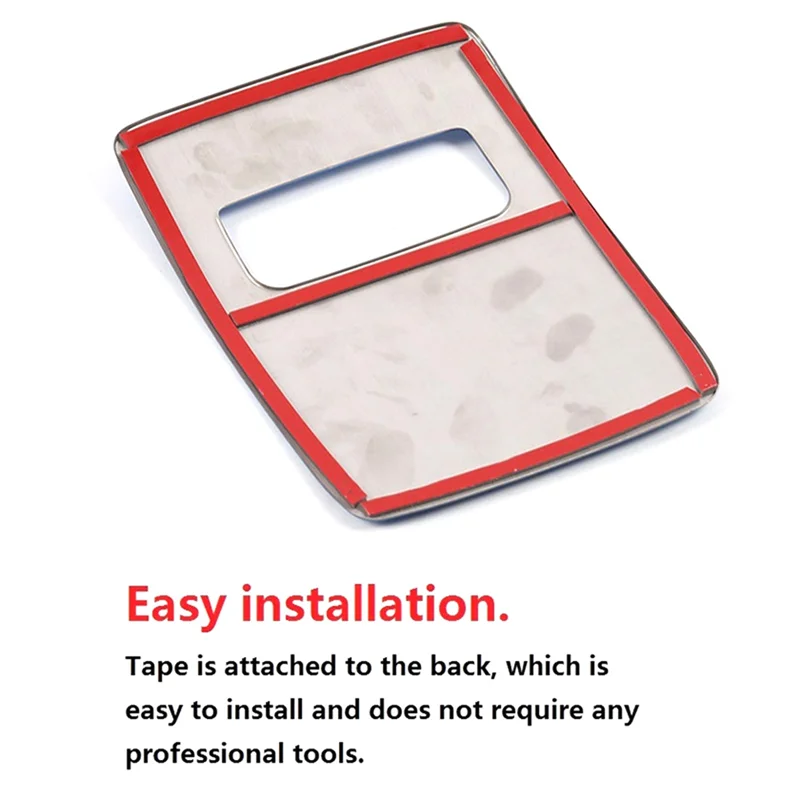 صندوق قفازات السيارة الفضي للتخزين ، غطاء لوحة التبديل ، مقبض للـ MS HS ، من الفضة