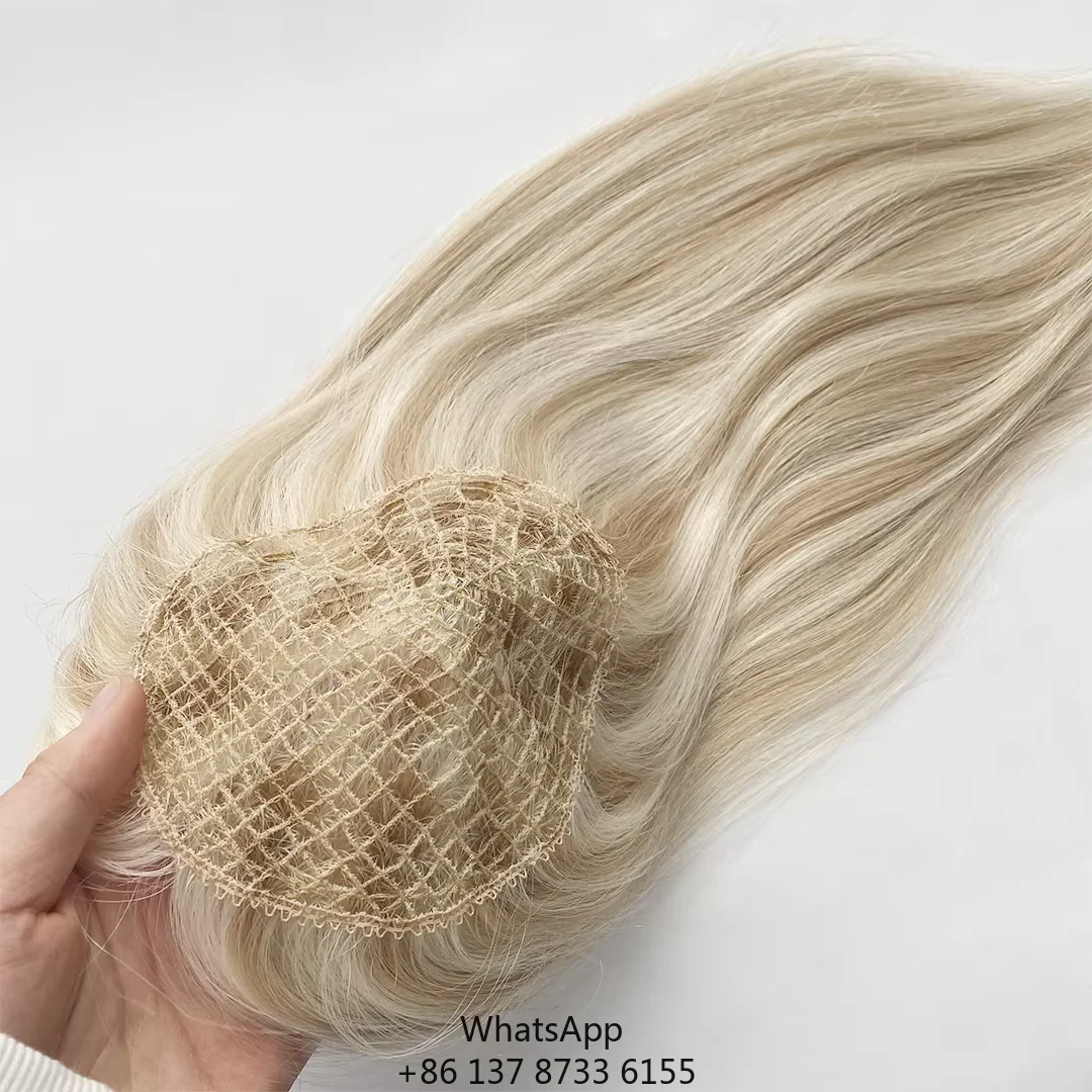 

2025 New Styles Fishnet Topper For White Women Hair Pieces