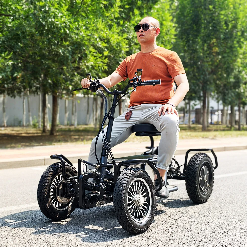 

Customized high-power four-wheel off-road electric vehicle beach motorcycle rocking electric vehicle can carry people