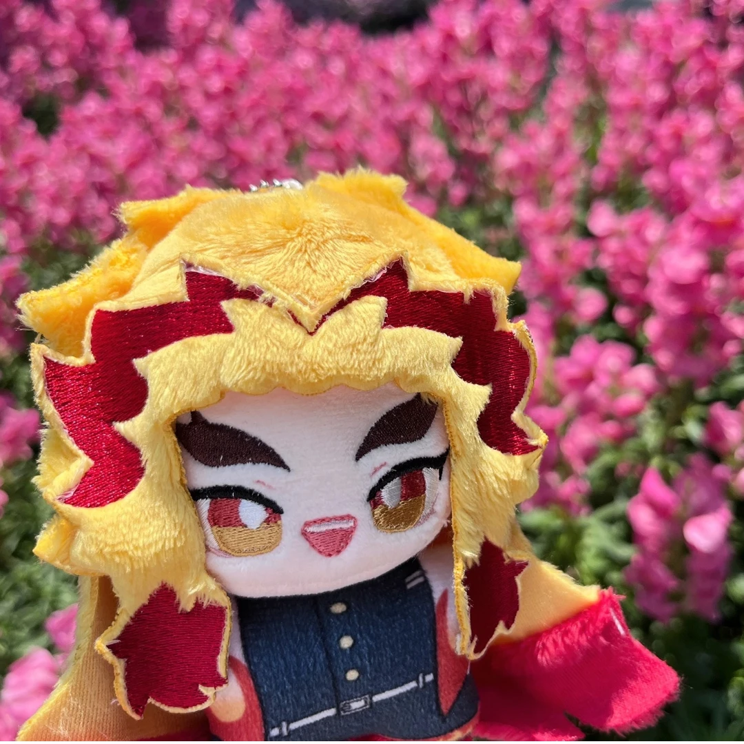 Figurine de dessin animé Demon Slayer Rengoku Kyoujurou, joli sac à dos pendentif étoile de mer, jouets corporels, cadeaux pour les amis Fans, 10CM