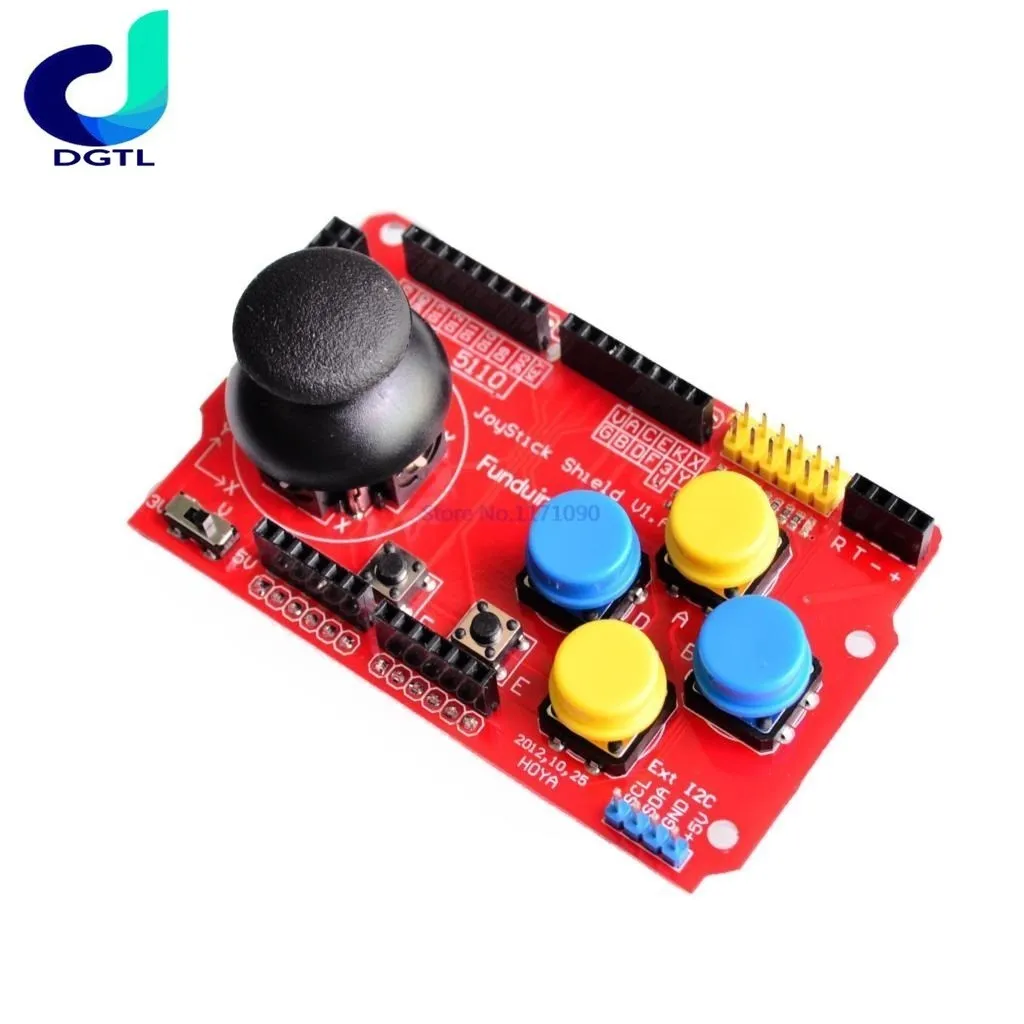 Joystick Shield for Arduino Expansion Board Analog Keyboard and Mouse Function