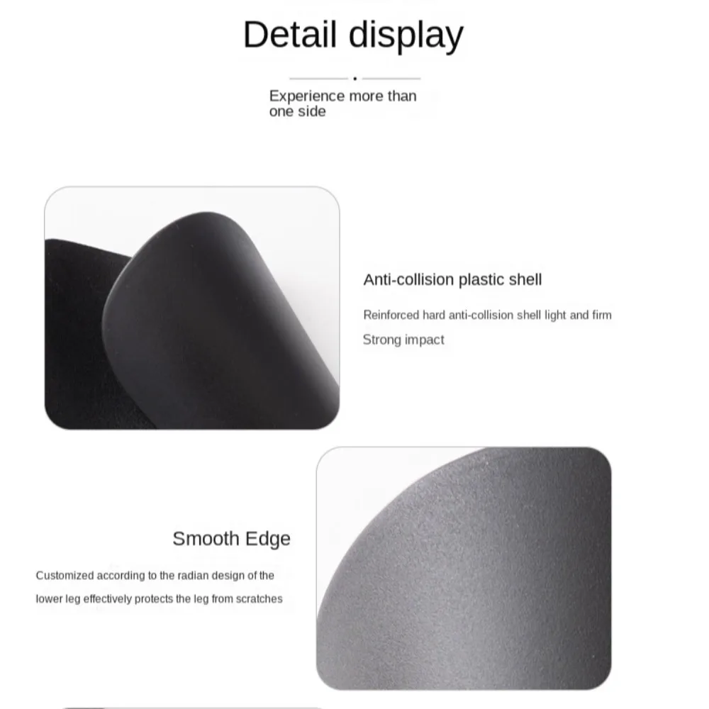 

1 пара амортизирующих мини-футбольных накладок на голени для футбольных тренировок, износостойкая защита для ног, легкая доска с хвостовиком из искусственной кожи для детей