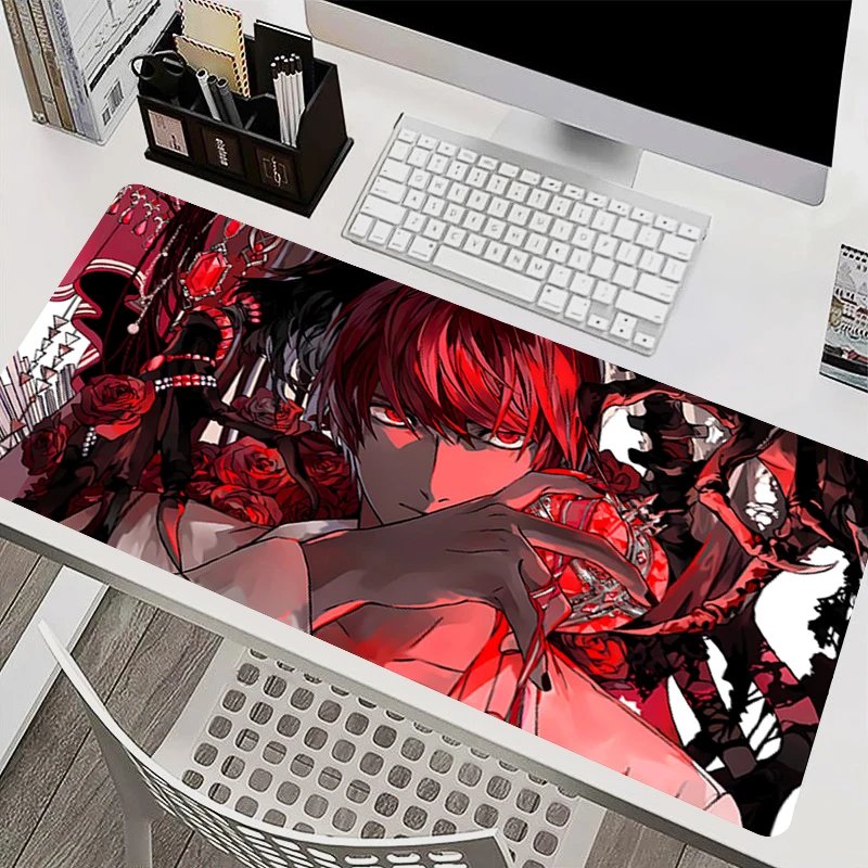Popular Anime Mouse Pad Smooth Gamer Desk Mat Cool Gaming Accessories Computer keyboard pad D-death Note Mousepad For Best Gift