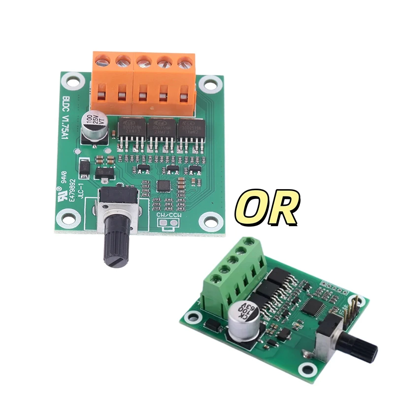 6V 12V 24V Fan Motor Governor, High Quality DC Brushless Motor Control Board DIY Accessories