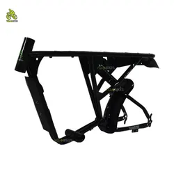 Super Power 1000W Fat Tire Electric Mountain EBike 73 RX Frame Road Bike Carbon Steel Frame MTB E Dirt Bike Frame in Stock