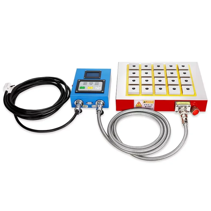 200×200 Electro Permanent Magnet Surface Plate, Industrial Magnetic    for Factory Lathe & CNC Grinding Machining