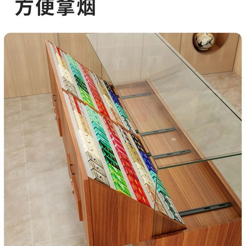 Custom. [Multi-Partition Storage] New Tobacco Cabinet Rack Cabinet Yantai Cabinet Customized Superm
