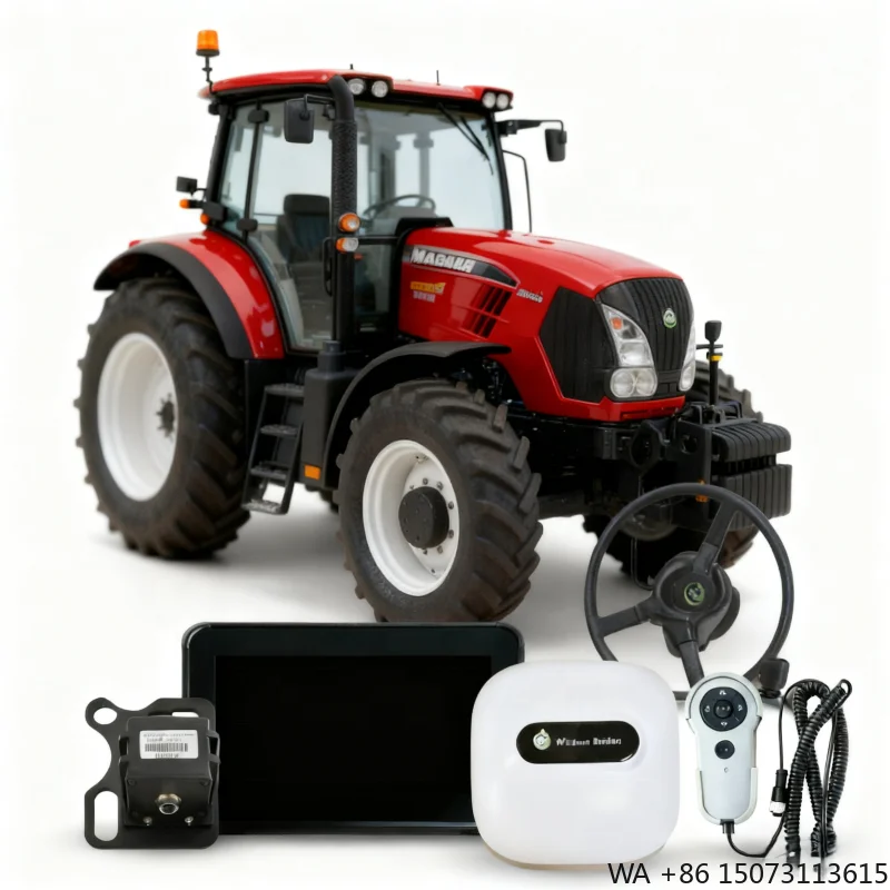 2.5cm Accuracy Tractor RTK GPS Autopilot - Automated Driving & Guidance System