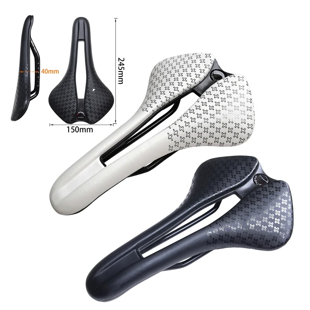 Bicycle saddle provides strong support for bicycle seats, comfortable hollow seats, mountain bike saddles, and universal seats