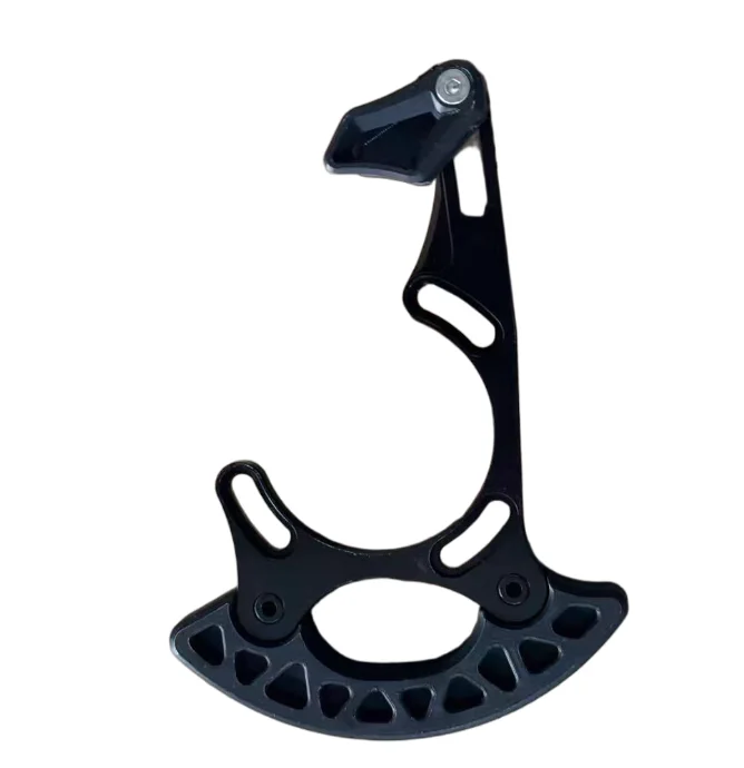 Mountain bike chain guide carbon fiber aluminum alloy back plate