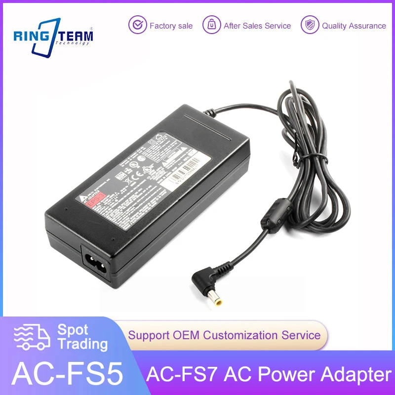 AC power adapter AC-FS5 FS7 for Sony PXW-FS7 PXW-FS5K PXW-FS7K PMW-EX1R PMW-EX3 PXW-FS7 power supply DC5.0*3.0