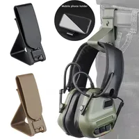 Hunting Tactical Headset Hanger Molle Quick Release Buckles Shooting Phone Support Hang Buckle Belt Clip Military Accesoiros