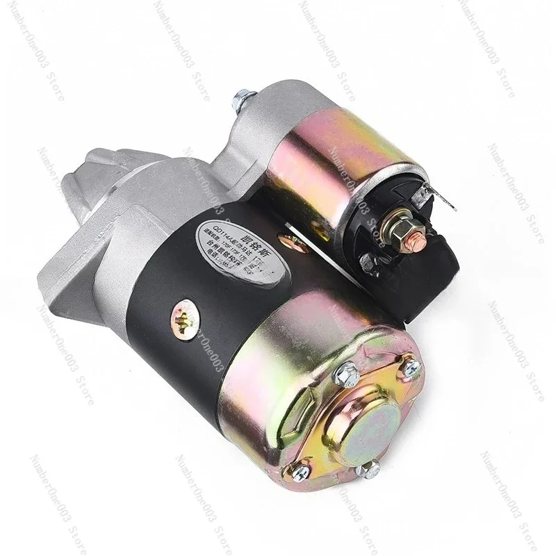 

Electric Starter Motor QD114A 414 for Air-Cooled Diesel Engine Generator Tiller 186F 188F