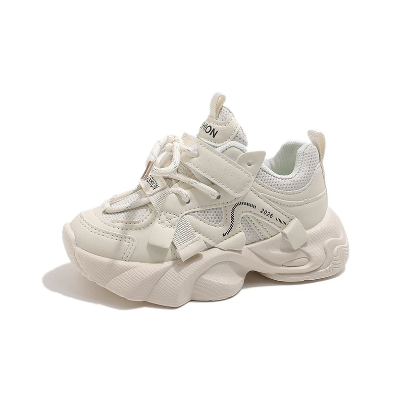 

Детские кроссовки на толстой подошве, спортивная обувь для мальчиков и девочек, легкие повседневные кроссовки с противоскользящей подошвой