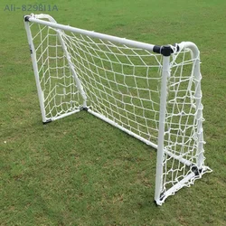 1.8*1.2m Mini Football Soccer Ball Goal Folding Post Net Kids Sport Outdoor Game Football Network