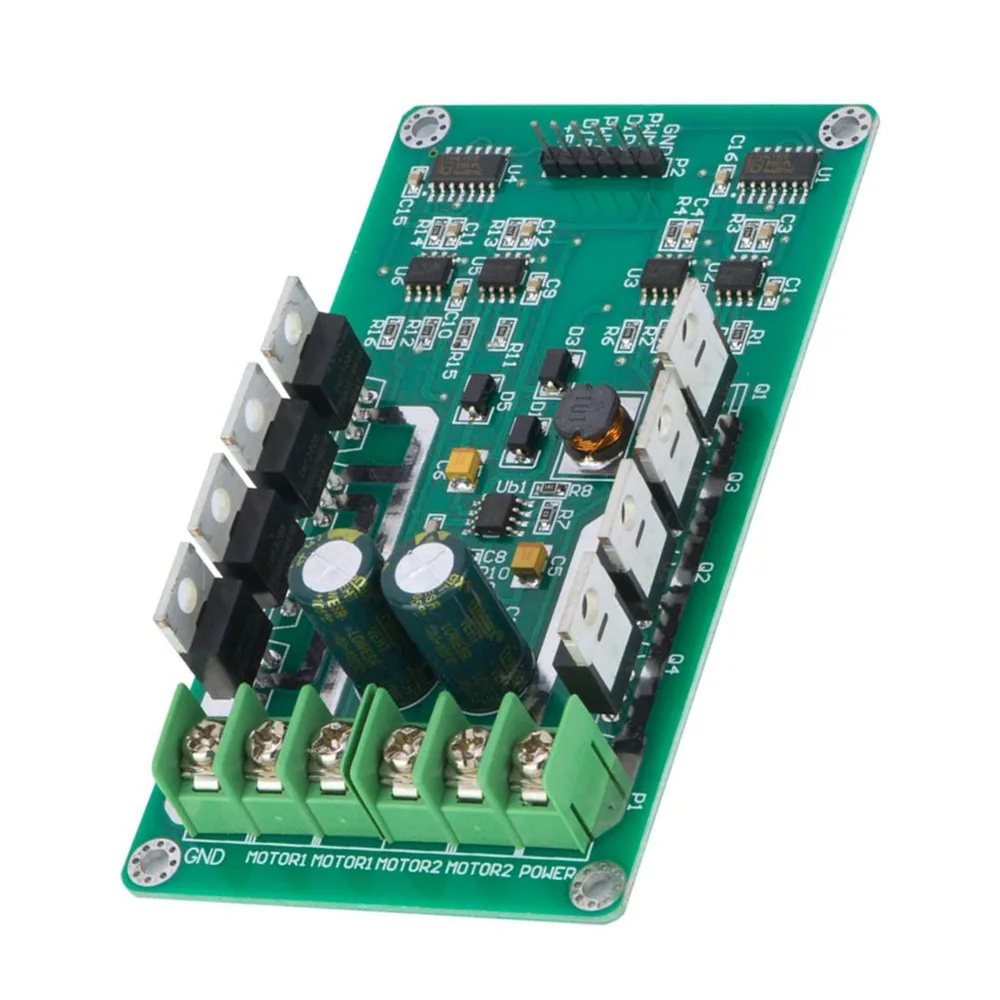 IRF3205 MOSFET Dual Motor Driver Module Board 10A Peak 30A H-Bridge Driver Chip H Bridge DC 3-36V H Bridge Driver Chip