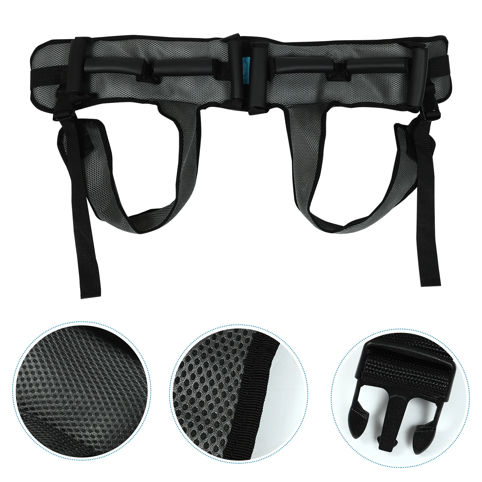 

Elder Walking Belt Strong Cotton Webbing Reinforced Stitching Breathable Waist Safety Strap Thicken Sponge Handles