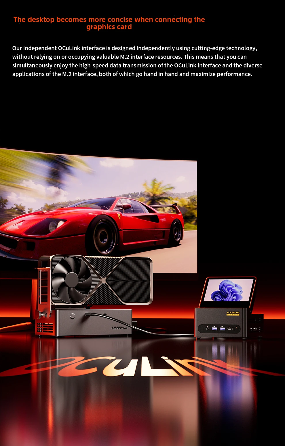 2026 NEW 5 Inch Screen MINI PC Ryzen HX370 R7 8745HS 8845HS R9 8945HS Fingerprint Unlock2.0 Dual DDR5 WiFi7 USB4*2 Game Computer