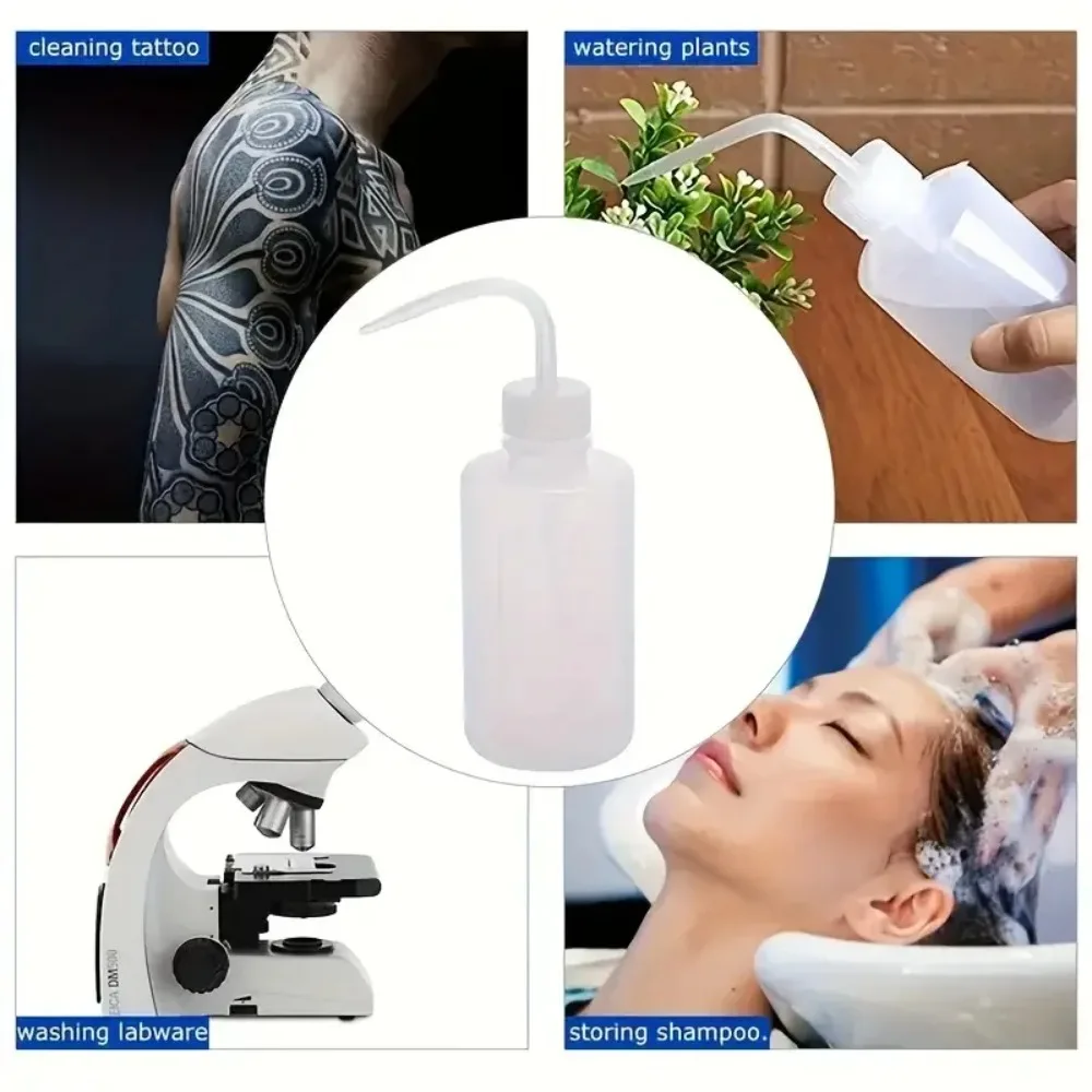 Professional Reusable Eyelash Cleaning Kit 250ML Rinse Bottle 60ML Pump Bottle with Long Rod Cleaning Brush for Lash Extension