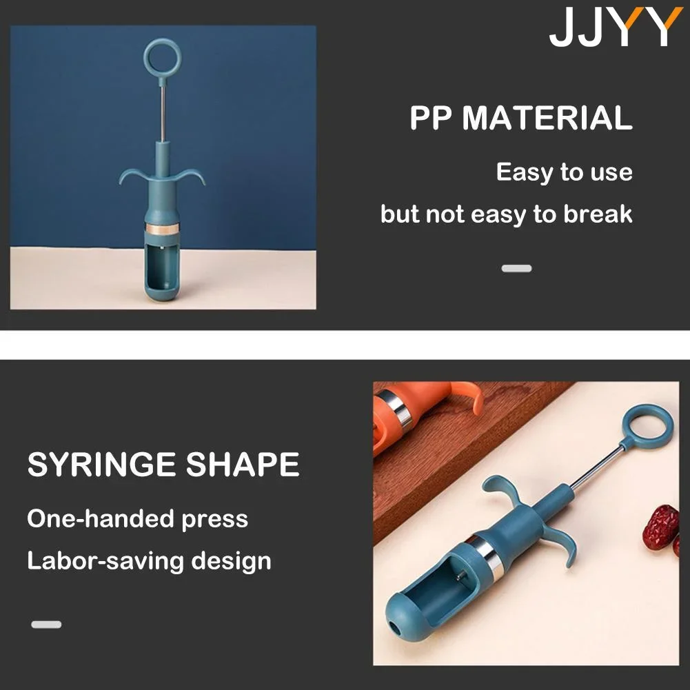 Multifunctional Cherry Olive Pitter Tool Cherry Seed Remover Fruit Stone Remover Cherry Stoner Kitchen Tool for Easy Pitting