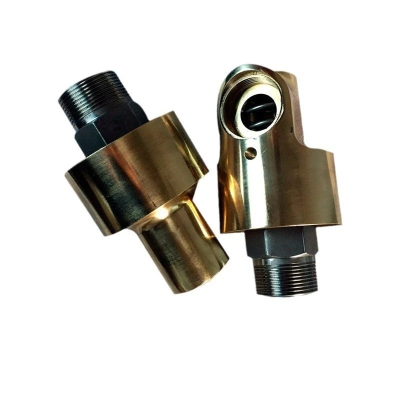 H Type Hydraulic Rotary Connector Thread Connection Double End Hose Coupling Multi Specification Oil Pipeline Joint Hardware