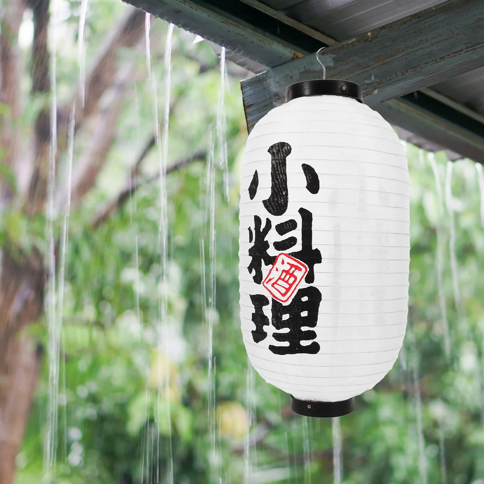 

Japanese Style Waterproof Lantern PVC Winter Melon Decoration Folding Design Miniature Japanese Restaurant Lantern Traditional