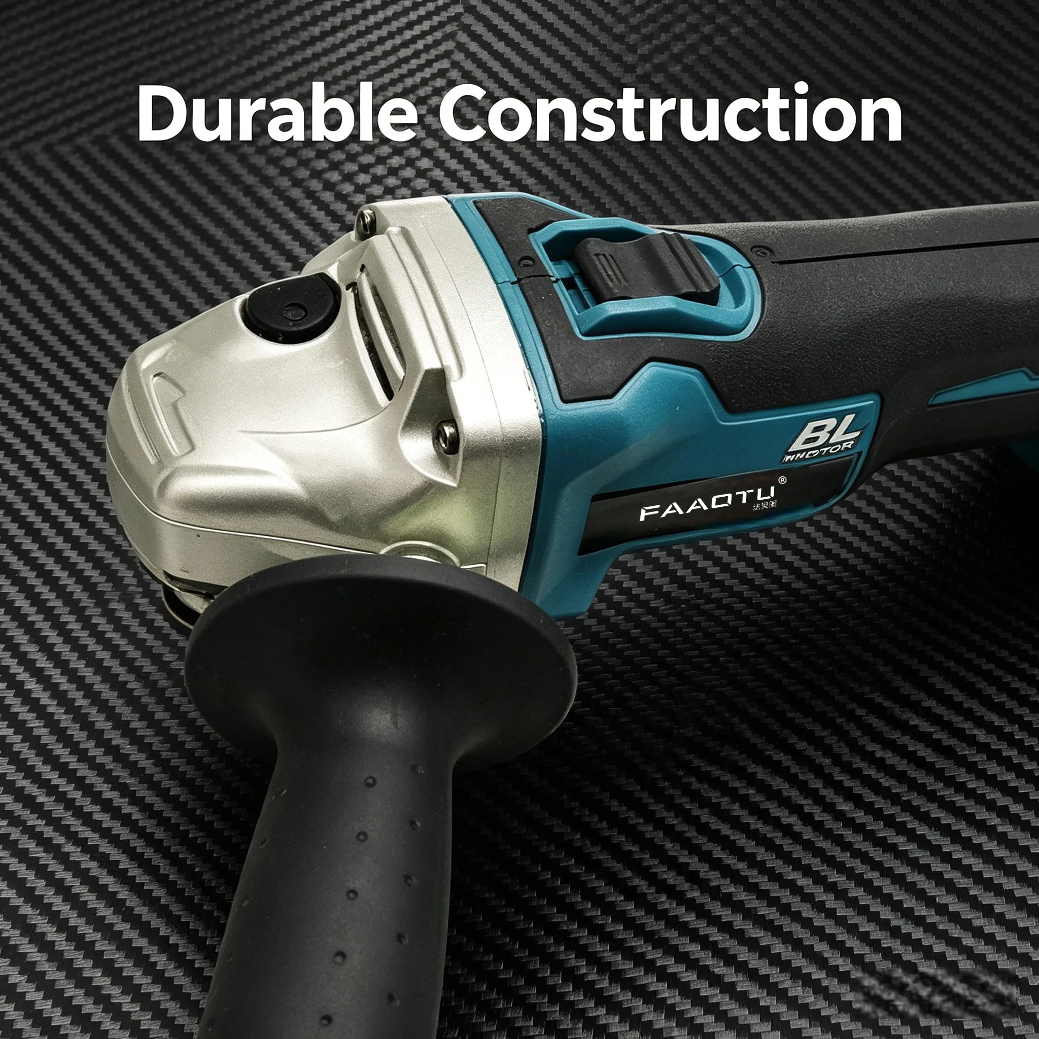 

FAAOTU DGA504 18V 6.0Ah 125mm brushless lithium battery multi-purpose angle grinder bare machine Suitable for MT battery