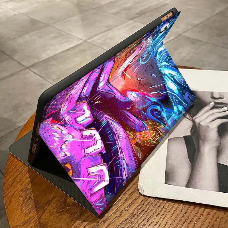 حافظة تابلت My Hero Academia Anime لجهاز iPad Pro Air Mini 1 2 3 4 5 6 7th 8th 9th 10th 11th 10.2 9.7 10.5 10.9 11 12.9 13 بوصة