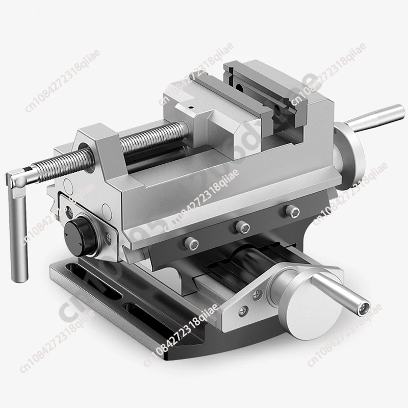 Multifunctional Vice Double Fine Adjustment Vice Precision Industrial Grade Heavy-duty Workbench Flat-mouth Vice Fixed Table