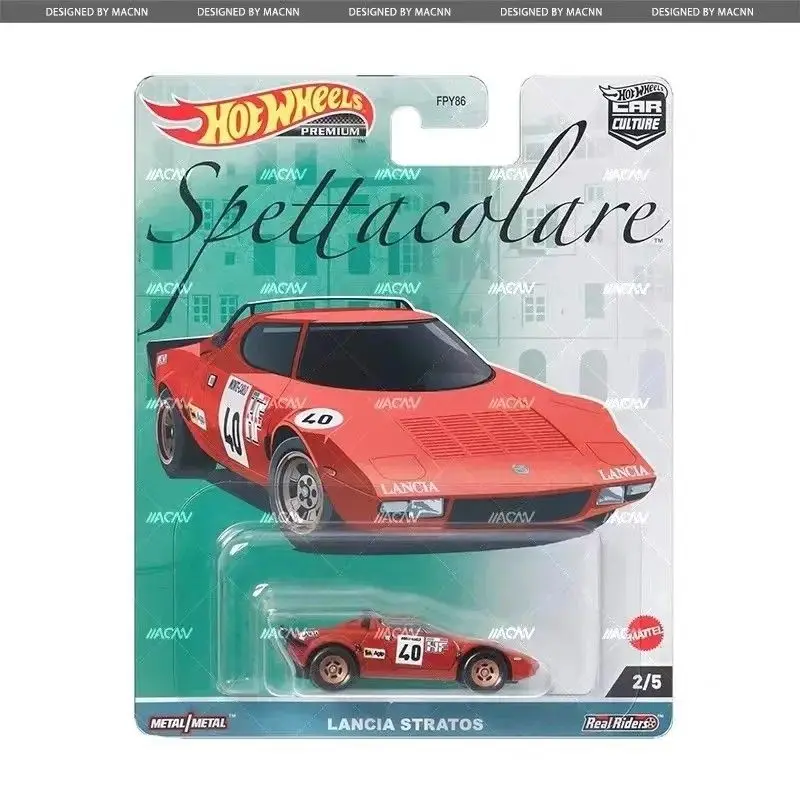 Nowe Hot Wheels Car Culture Premium Italy Exotic Envy Fpy86 Lamborghini Alfa Romeo 1/64 Model Samochodu Odlewany Kolekcjonerski