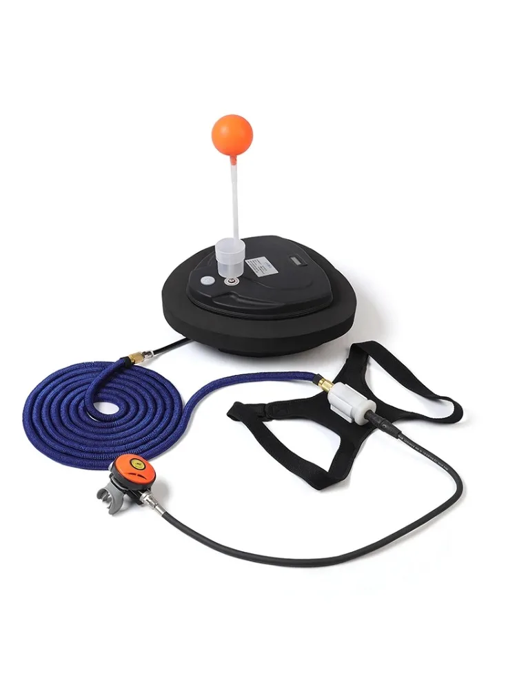 TUXING Duiken Snorkeluitrusting Duiken Mobiele ventilator Tankless Waterdicht Opladen Snorkel Duiktijd 3,5-5H Diepte 10m - afbeelding 2