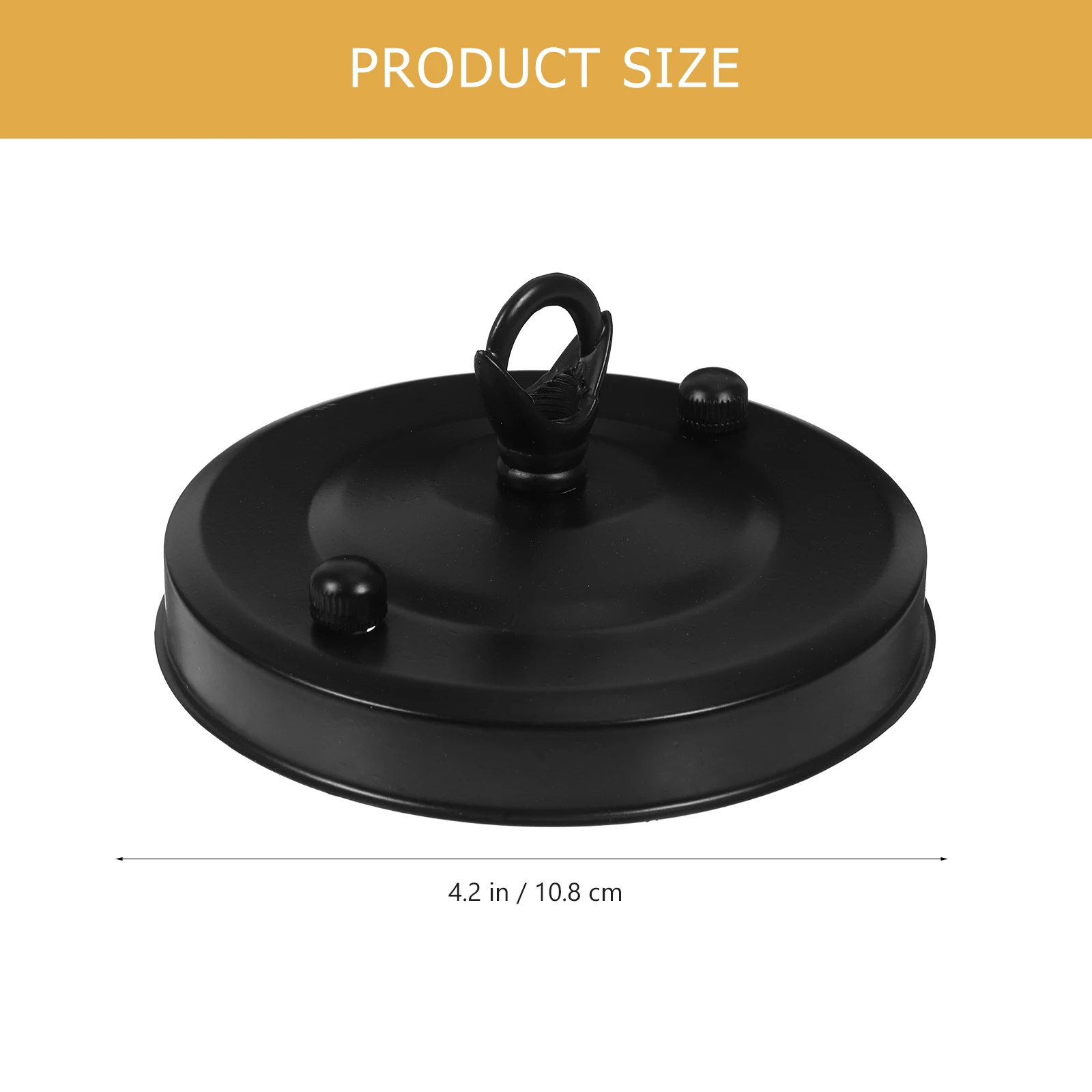 2 قطعة السقف لأضواء قلادة الثريا تصاعد لوحة الإضاءة غطاء ألواح المظلة اكسسوارات غطاء المصباح المعدني #4