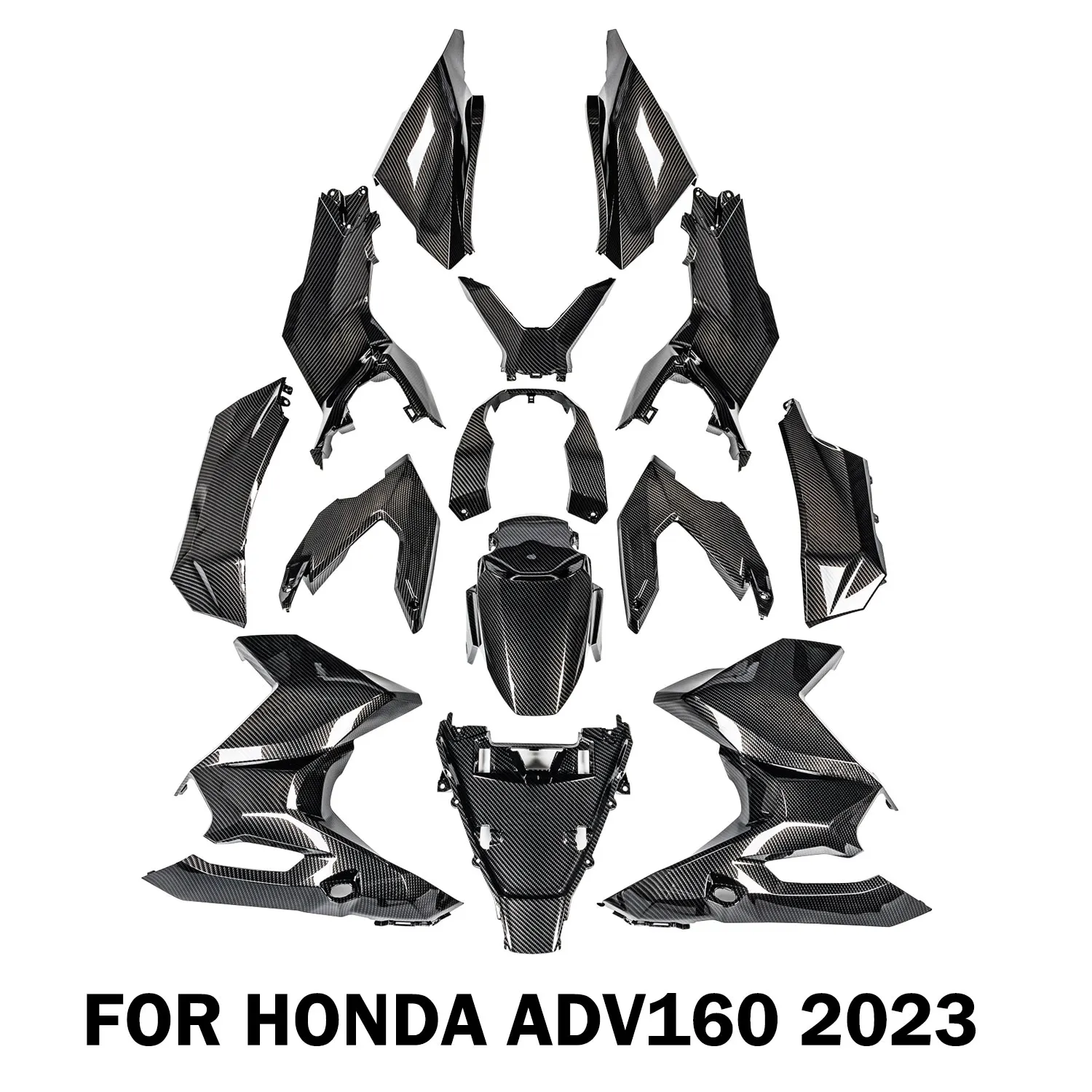 

For Honda ADV 160 2023 Motorcycle Fairing Set Full Injection Fairing Kit Bodywork Frame Protection Panels Motorcycle Accessories