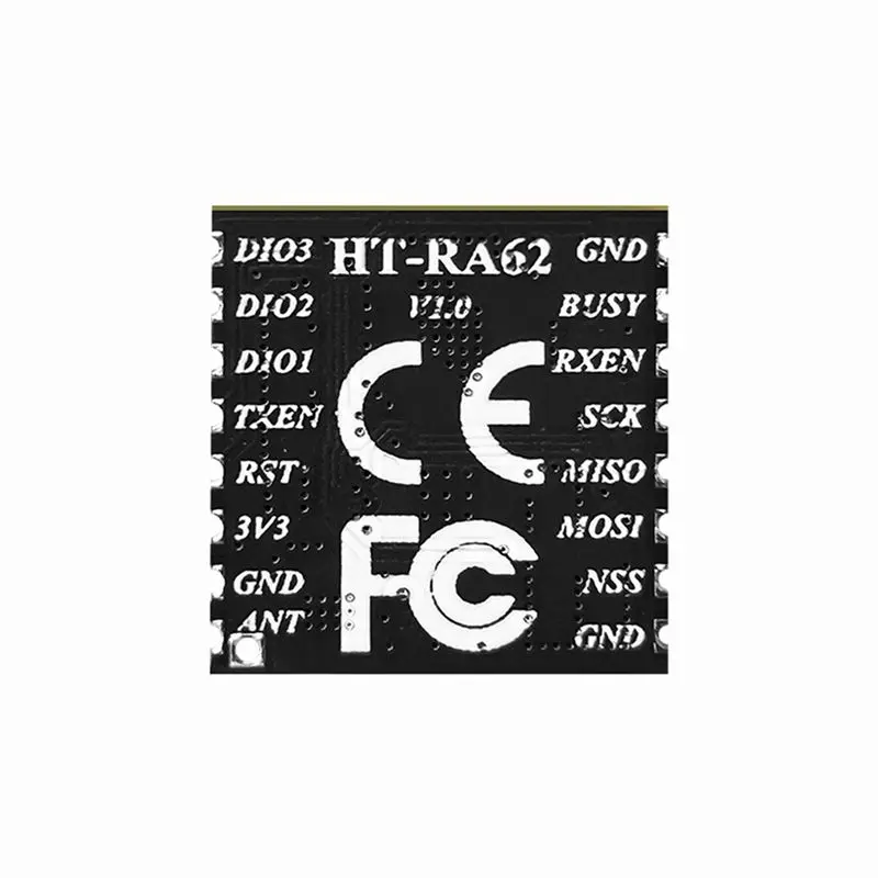 DT39 6X HT-RA62 LoRa Series Module SX1262, Supports LoRaWAN Protocol 868-915MHz, Ultra-Long Range Spread Spectrum Communication