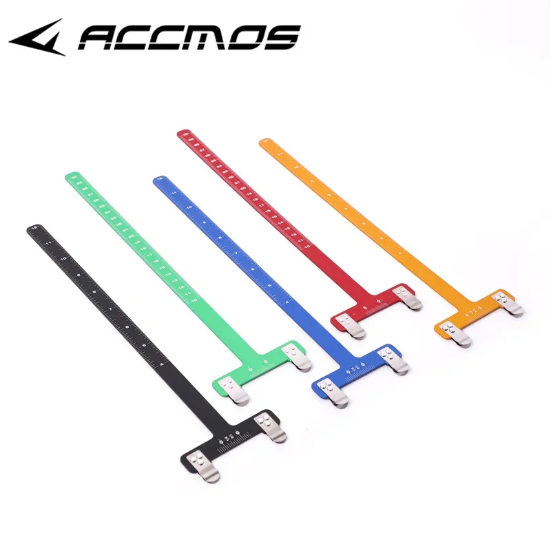 Archery T Square Ruler Aluminum alloy  Bow Ruler Tuning Tool Arrow Target Shooting Accessories