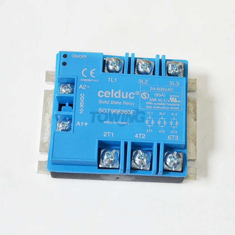 

SGT968360E/SPD03505/SUL967460/SGT9654302/SILD867170/SO965940 100% original France CELDUC 3-phase Solid State Relay