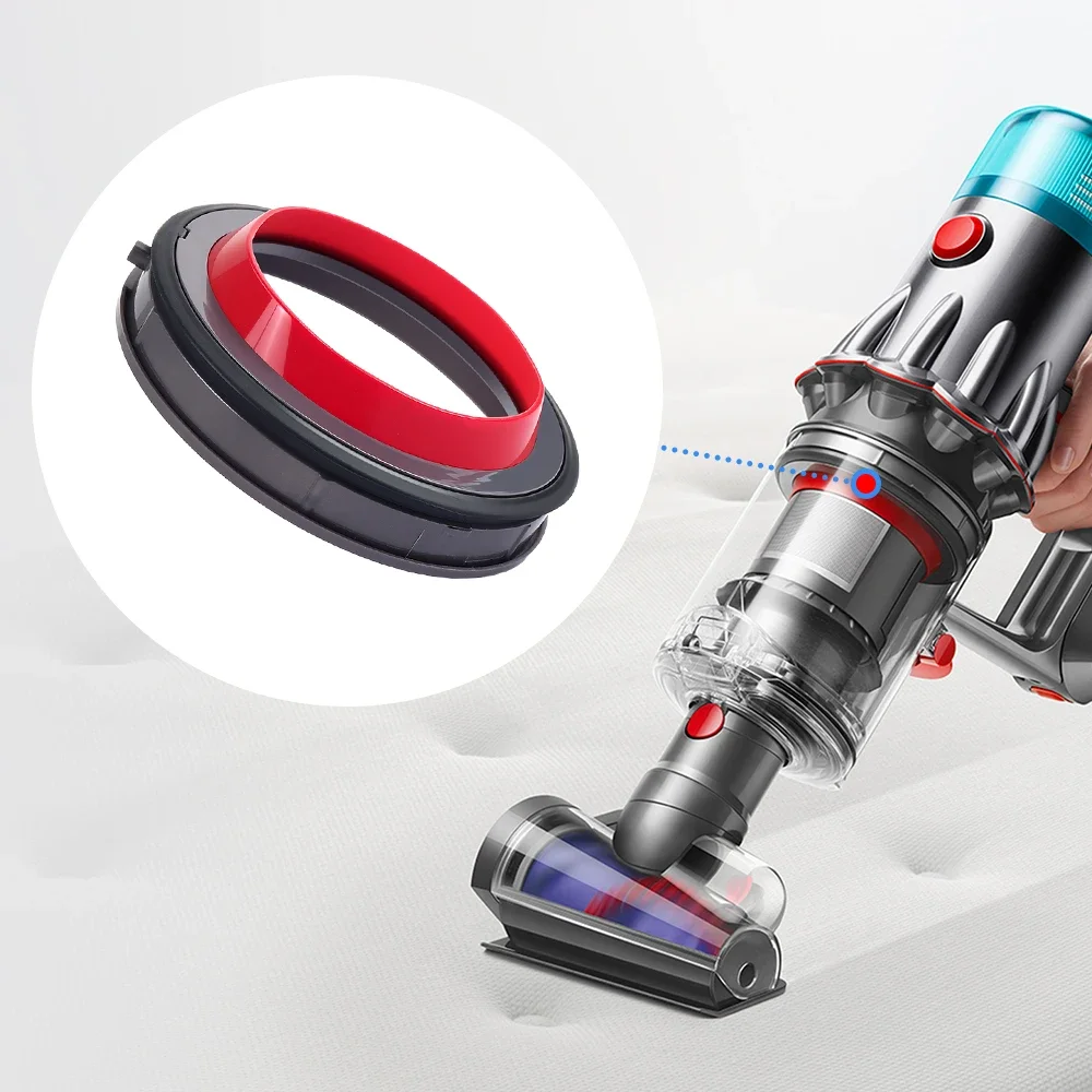 صندوق الغبار العلوي حلقة لإحكام الإغلاق الثابتة لدايسون V12 V10Slim SV18 مكنسة كهربائية استبدال مرفق إكسسوارات قطع غيار