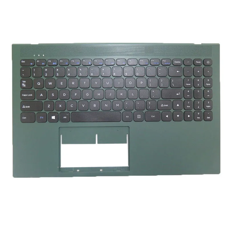 كمبيوتر محمول رمادي أخضر داكن-أخضر PalmRest لوحة المفاتيح للبوابة MB3402002 XK-HS420 الإنجليزية الولايات المتحدة لا لوحة اللمس جديد