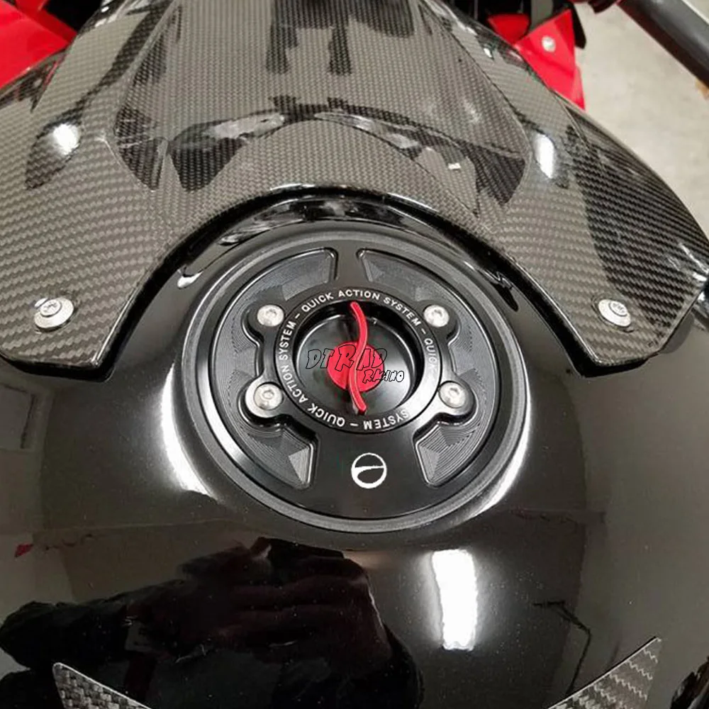 2025 BMW S1000R S1000RR M1000R M1000RR 레이싱 알루미늄 퀵 가스 연료 탱크 캡 오토바이 가스 연료 플러그 키리스 에어박스 캡 썸네일 2