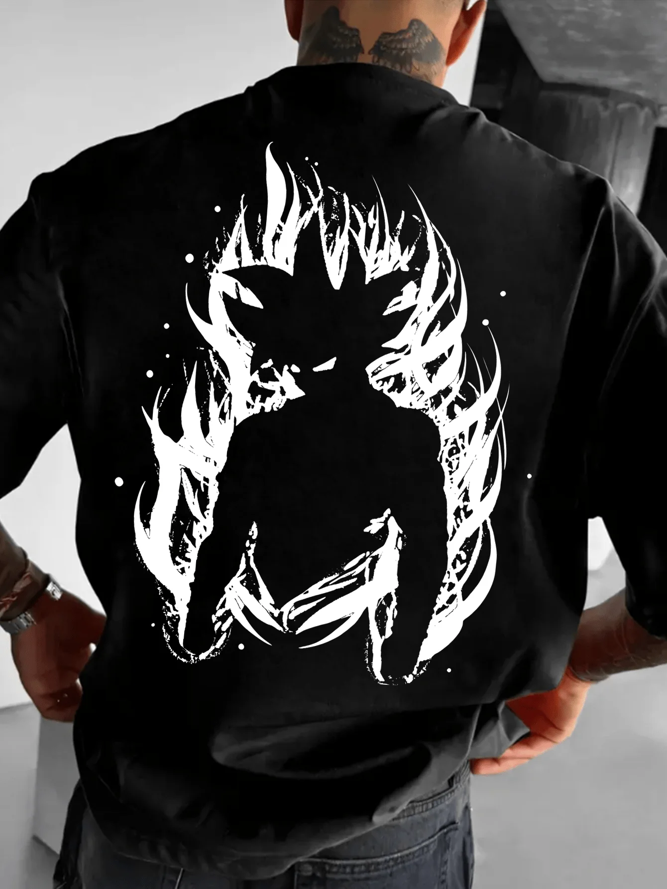 

Son Goku Dragon Ball аниме летняя футболка Harajuku мужская хлопковая негабаритная футболка для фитнеса в стиле ретро уличная женская повседневная свободная футболка с короткими рукавами