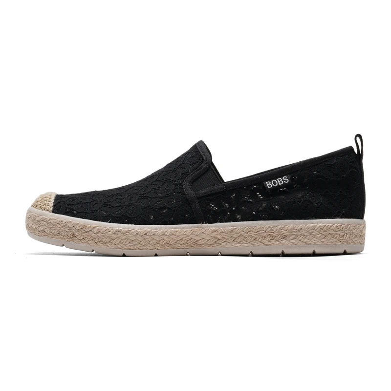Skechers Women's Sports Shoes, Mesh Shoes, Slip-On Fisherman's Shoes, Breathable 114046-Blk