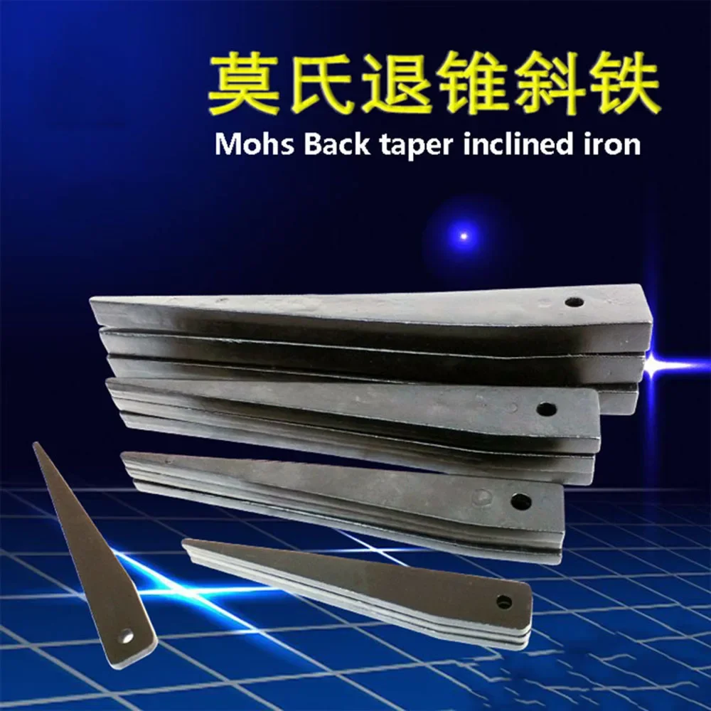 1set Mohs Variable Diameter Sleeve Inclined Iron MT1-6# Back Cone Wedge Iron Kit Milling Machine Drill Sleeve Removal Tool