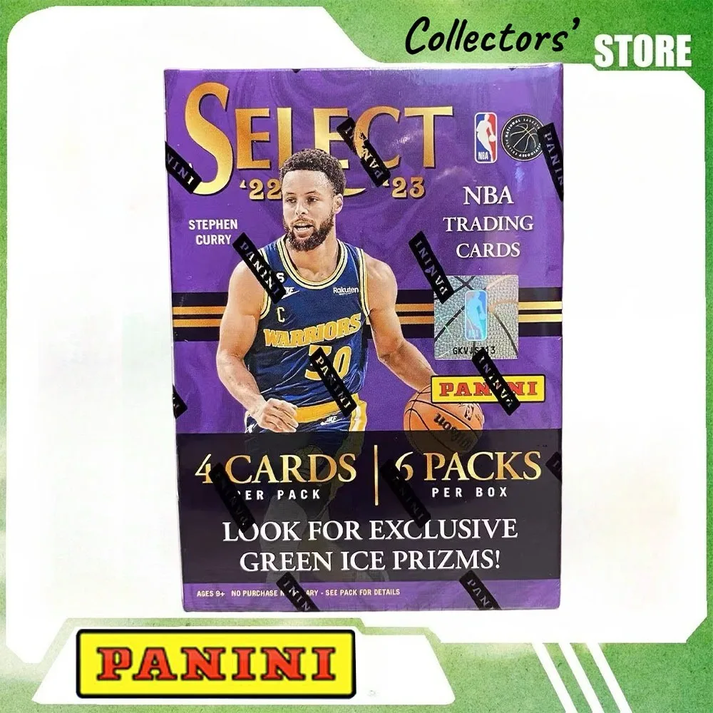 2022‑23Panini Select NBA Basketball Blaster Box, Exclusive Green Ice Prizm Parallel Rare Rookie Autograph Hobby Collectible Gift