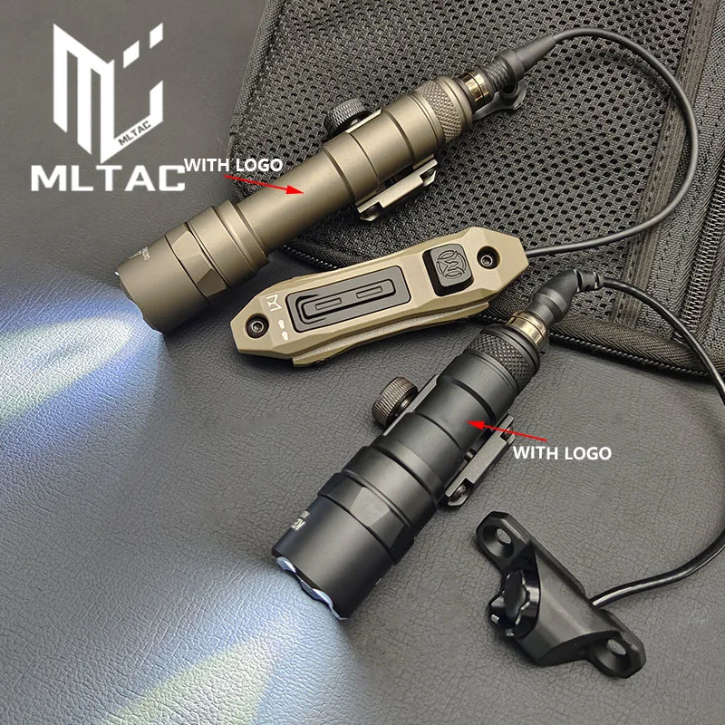 

Tactical Surefir M300 M300B M600B LED Scout Light With SF Plug Constant Remote Switch Fit MLOK Or 20MM Rail Weapon Light Set