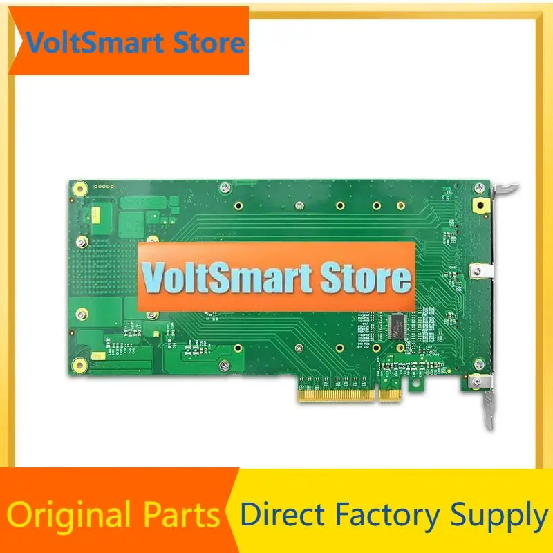 VoltSPCIe3.0 X8 To 4 M.2 NVMe SSD Adapter With PLX PEX8724 PCI Express 3.0 X8 Switch To 4 Ports M.2 Adapter Card---STC PE382-4I