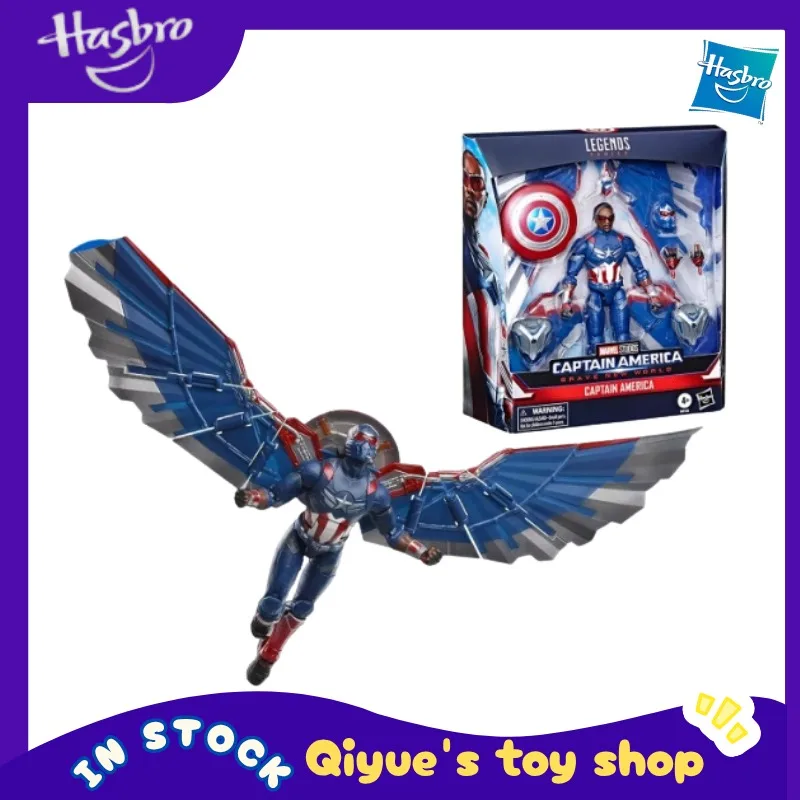 【En stock】Hasbro Marvel Legends Captain America 4 Falcon, muñeco robot móvil de 6 pulgadas, modelo de juguete, regalo de colección
