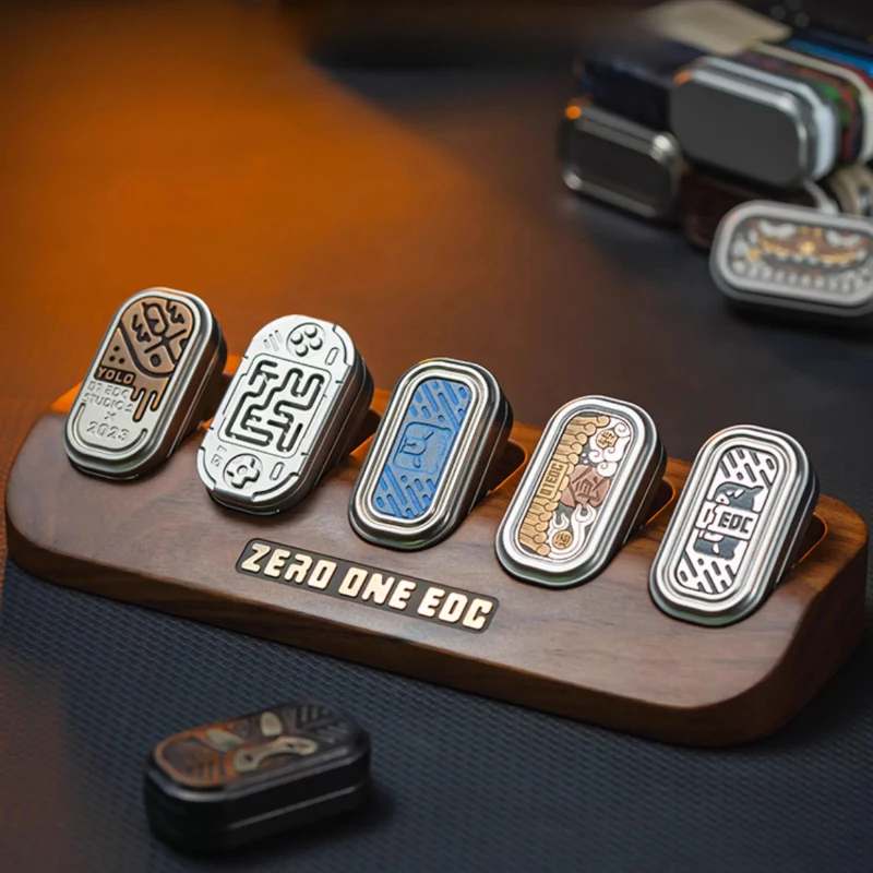 

01EDC Наслаждайтесь камертоном, механическая металлическая игрушка для выброса на кончиках пальцев, декомпрессионная игрушка