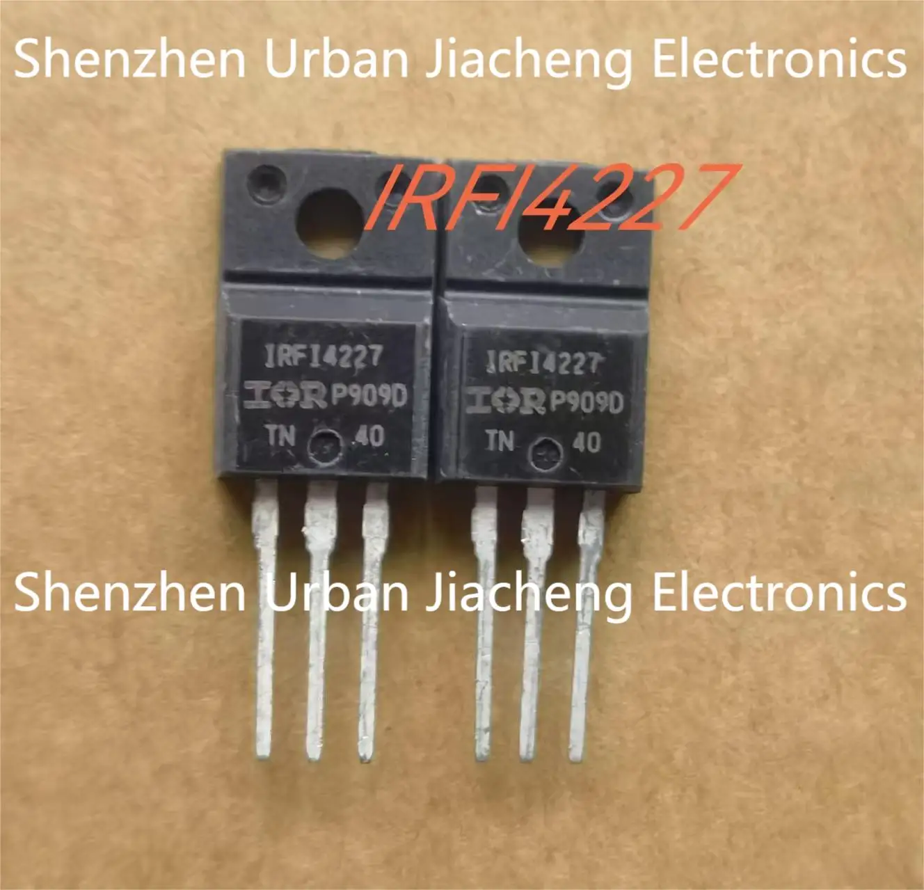 5PCS IRFI4227PBF IRFI4227 200V 26A TO-220F ROHS ORIGINAL Electronics composition kit