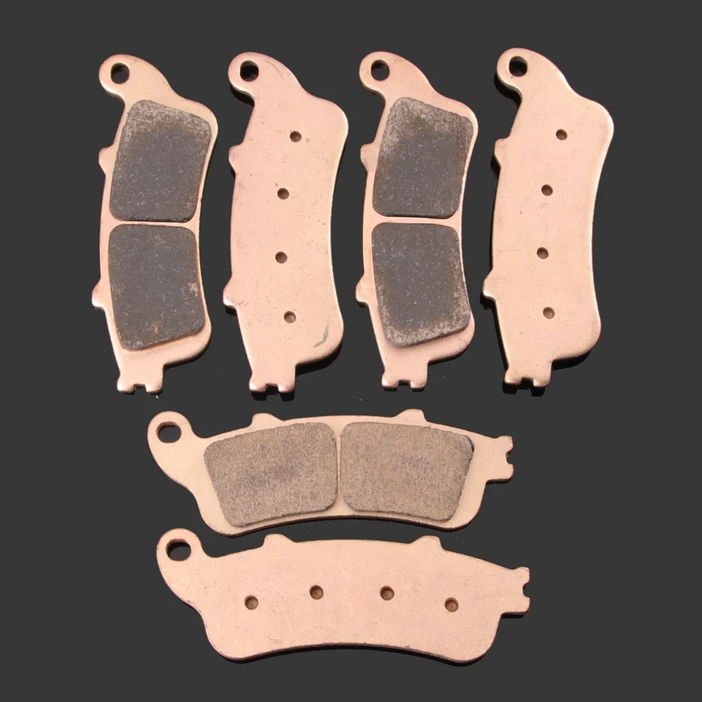 

Copper sintering Front Rear Brake Pads For Honda VFR800 Interceptor CBR1100XX Blackbird ST1100 ST1300 GL1800 Gold wing VTX 1800