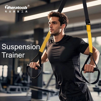 Home Use Fitness Suspension Training Belt - Heavy Duty Resistance Bands for Weight/Cardio Training, Yoga & CrossFit